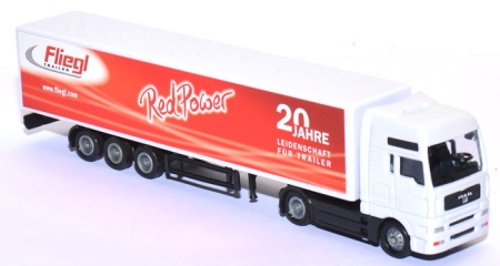 MAN TGA XXL Koffersattelzug Fliegl Trailer Triptis
