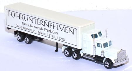 Kenworth Koffersattelzug Fuhrunternehmen Frank Goy Reichenbach