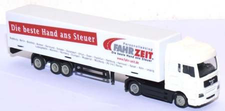 MAN TGA XXL Koffersattelzug Fahr Zeit Personalleasing
