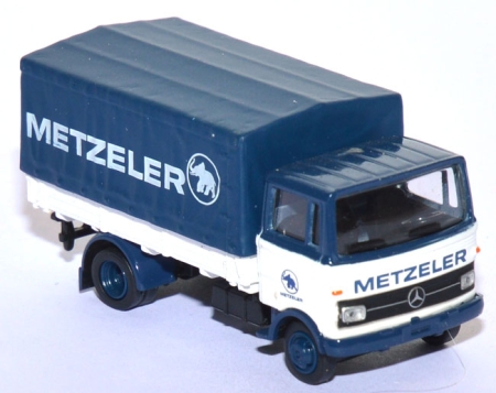 Mercedes-Benz L 608 Pritschen-LKW Metzeler