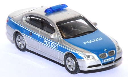 BMW 525i Polizei blau