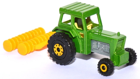 46C Ford Tractor & Harrow grünmetallic