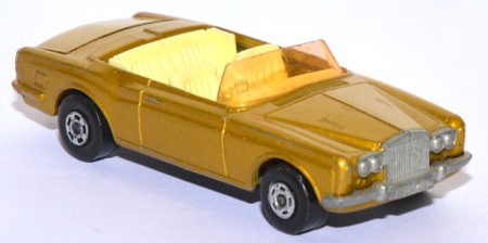 69A Rolls Royce Cabrio offen goldmetallic