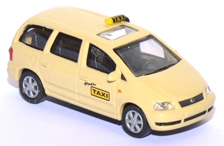 VW Sharan Taxi hellelfenbein