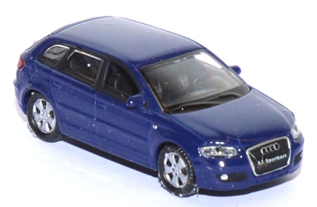 Audi A3 Sportback blau