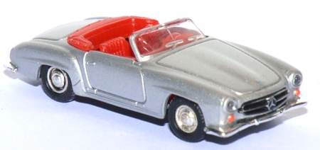 Mercedes-​Benz 190 SL Cabriolet offen 1955 silber