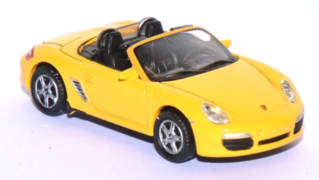 Porsche Boxter S offen gelb