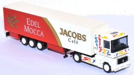 Renault AE 500 Magnum Koffersattelzug Jacobs Café Edel Mocca