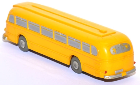 Preview: Mercedes-​Benz O 6600 H Pullman Bus Post gelb unverglast