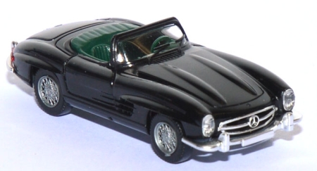 Mercedes-​​​​​​Benz 300 SL Roadster offen schwarz