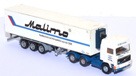 Volvo F10 Globetrotter Kühlkoffer-Sattelzug Deutrans Malimo