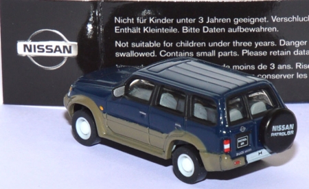 Nissan Patrol GR 3.0 Di Turbo blau