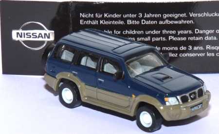 Nissan Patrol GR 3.0 Di Turbo blau