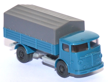 Büssing U 4500 Pritschen-​​​LKW azurblau