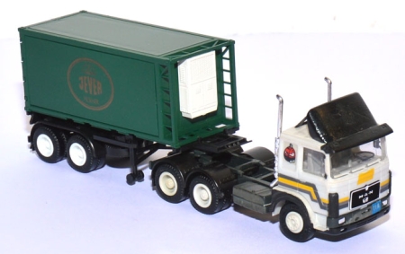 MAN F 8 Kühlcontainer-Sattelzug 20 ft Jever