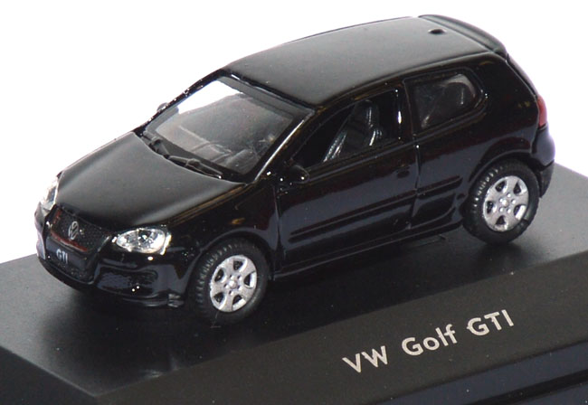 Original VW 1:87 H0 Volkswagen Golf 1 GTI Schwarz