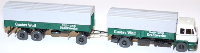 Büssing BS 16 L Pritschenlastzug Gustav Wolf