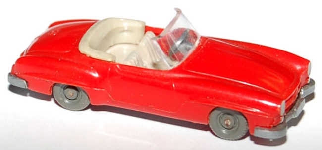 Mercedes-Benz 190 SL Cabriolet offen orangerot