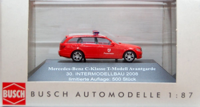 Mercedes C-Klasse T-Modell Avantgarde Feuerwehr