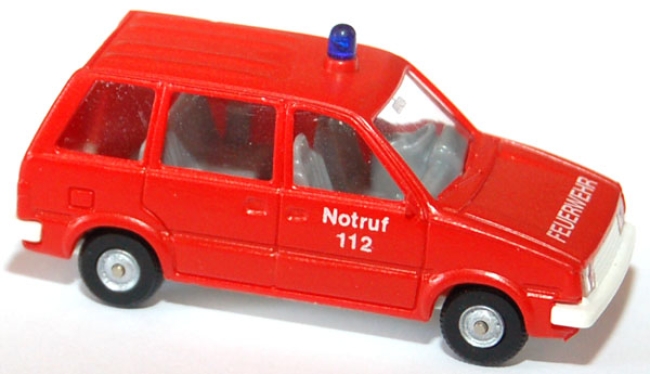 Nissan Prairie Feuerwehr rot