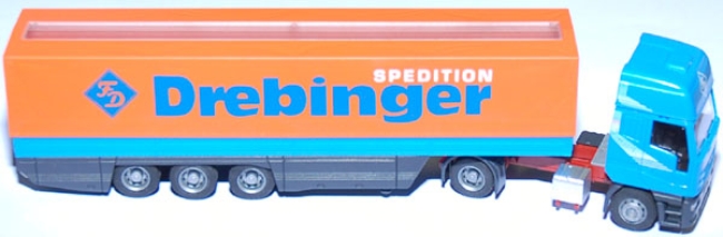 Iveco EuroStar Pritschensattelzug Drebinger