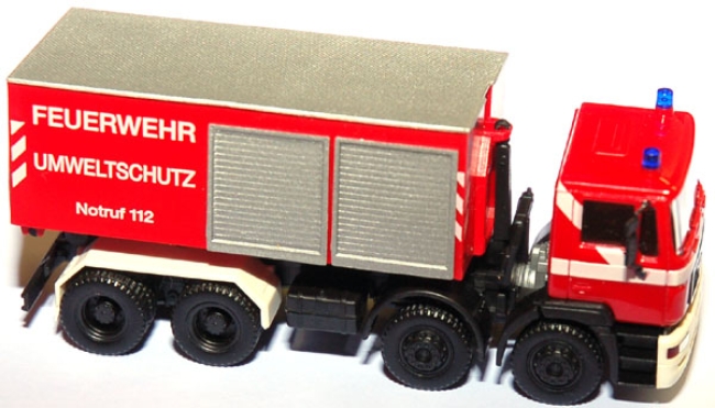 MAN F 2000 Feuerwehr Abrollcontainer Umweltschutz