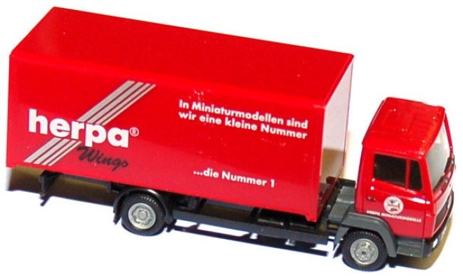 Mercedes-Benz 814 Koffer-LKW Herpa Miniaturmodelle