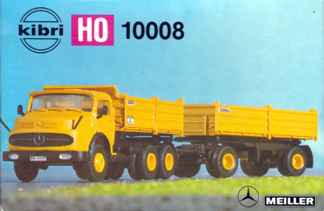 Mercedes-Benz Kurzhauber-Kipperzug Meiller 10008