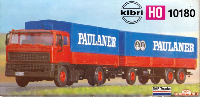 DAF Planen-Hängerzug Paulaner / Spedition Dietrich