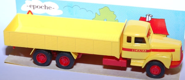 Scania LS 50 Pritschen-LKW gelb/rot