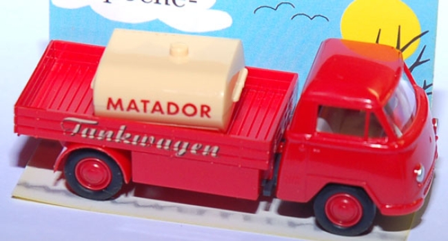 Tempo Matador I Tankwagen rot