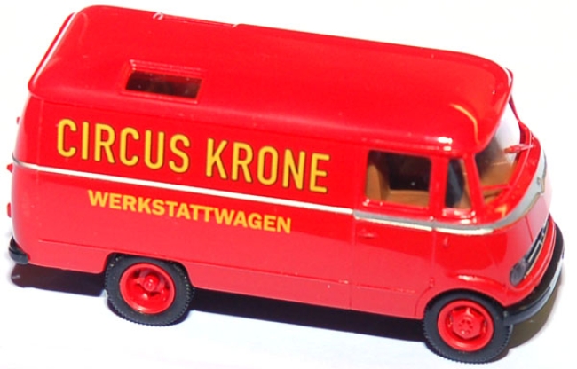 Mercedes-Benz L 319 Kasten Circus Krone Werkstattwagen rot