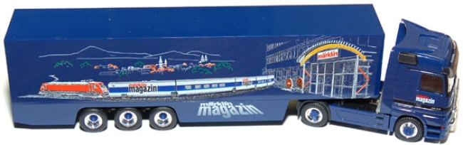 Mercedes-Benz Actros Koffer-Sattelzug Märklin-Magazin 1999