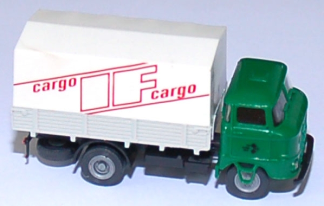 IFA W50 LKW Pritsche/Plane IF Cargo grün