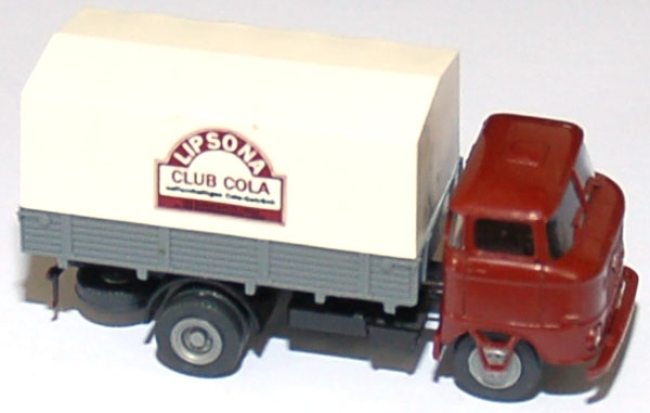 IFA W50 LKW Pritsche/Plane Lipsona Club Cola braun