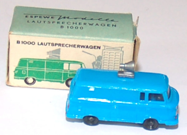 Barkas B 1000 Kastenwagen Lautsprecherwagen