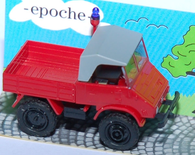 Mercedes-Benz Unimog 411 Feuerwehr rot