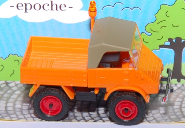 Mercedes-Benz Unimog 411 Kommunal orange