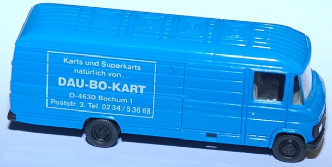 Mercedes-Benz 508 D Kasten Dau-Bo-Kart blau