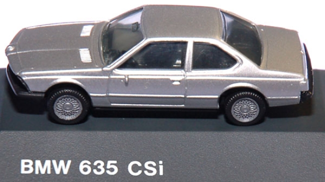 BMW 635 CSI silber