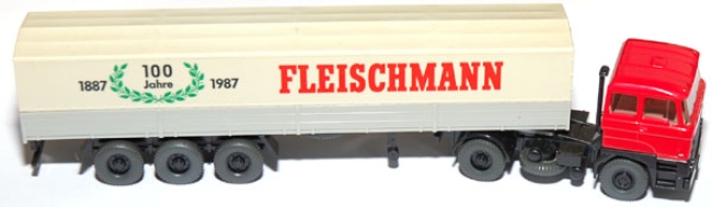 DAF 3300 Pritschensattelzug 100 Jahre Fleischmann