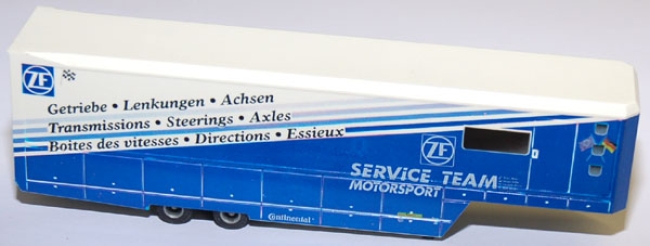 Auflieger ZF Service Team Renntransporter