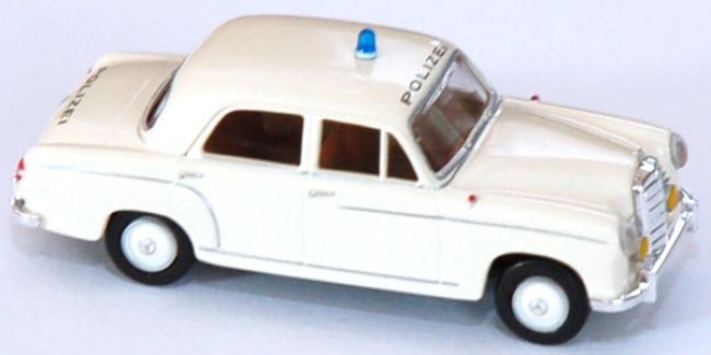 Mercedes-Benz 180 Ponton Polizei weiß