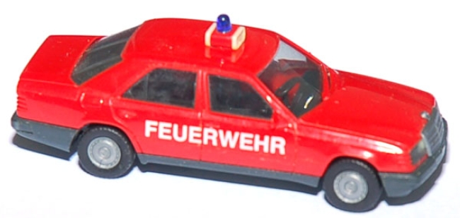 Mercedes-Benz 300 E Feuerwehr Einsatzleitung rot