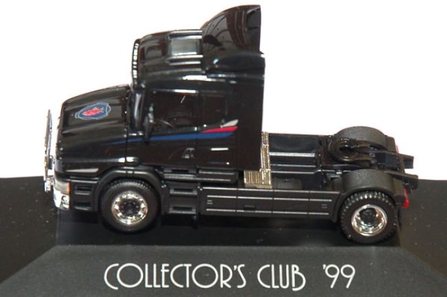 Scania T142 Hauber Solozugmaschine Collectors Club ´99schwarz