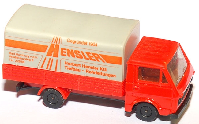 VW LT 28 Pritsche Hensler Bad Homburg orange