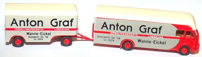 Mercedes-Benz LP322 Möbeltransporte Anton Graf Wanne-Eickel