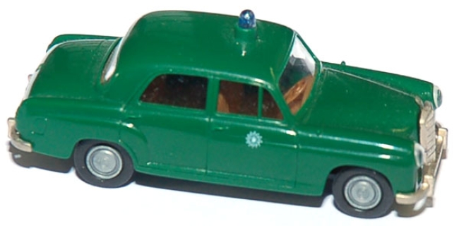 Mercedes-Benz 180 Ponton Polizei grün