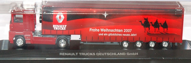 Renault AE 500 Magnum Koffersattelzug Weihnachten 2007