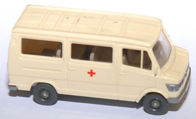 Mercedes-Benz 207 D Bus DRK Rotes Kreuz creme